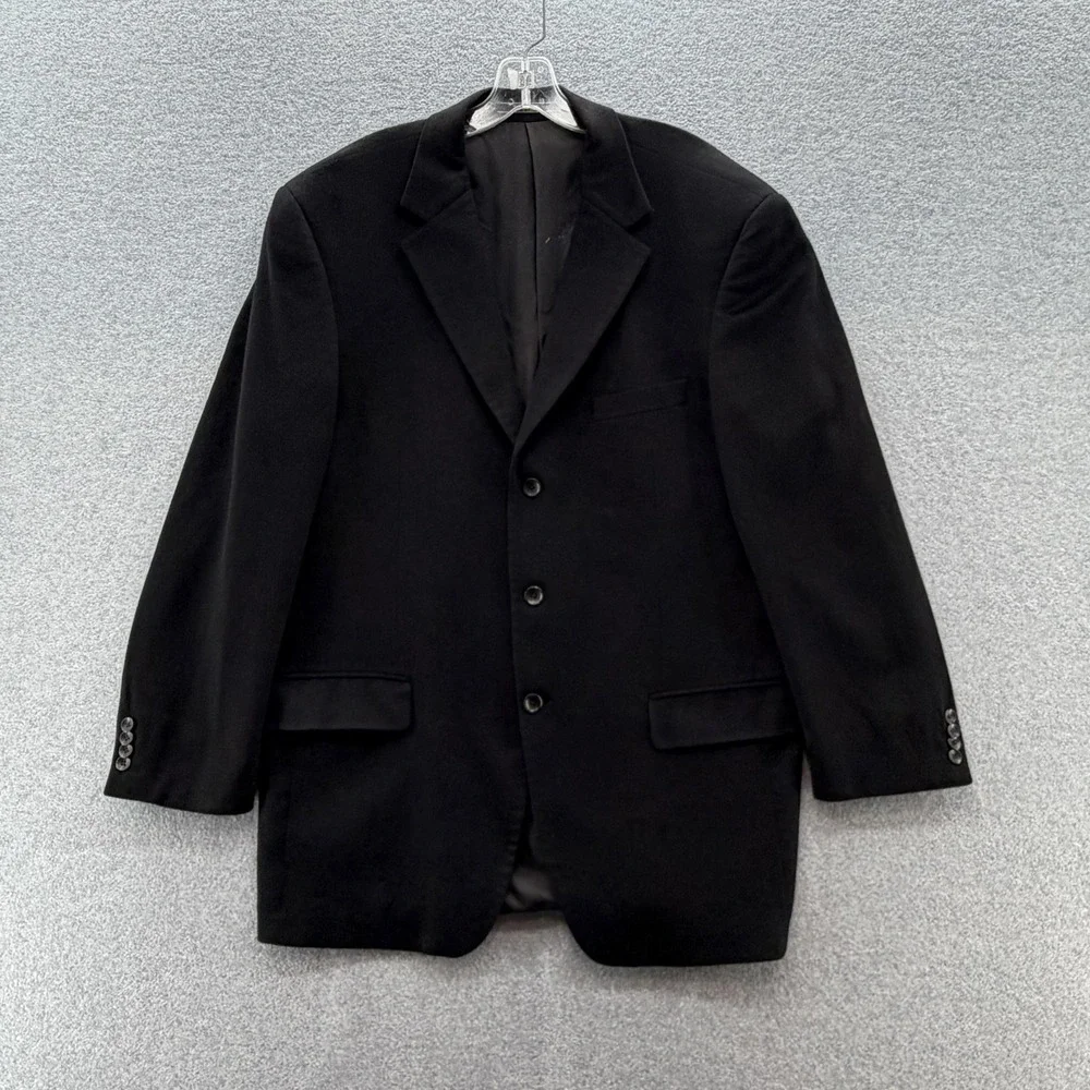 Arnold Brant Loro Piana Blazer Mens 46R Black Cashmere Sport Coat Jacket Canada